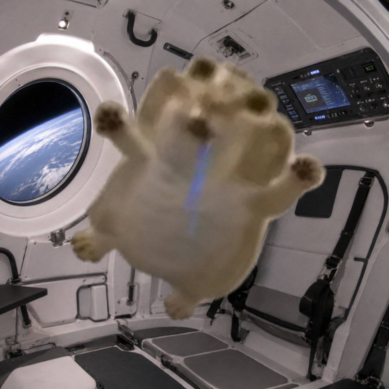 already on the moon
