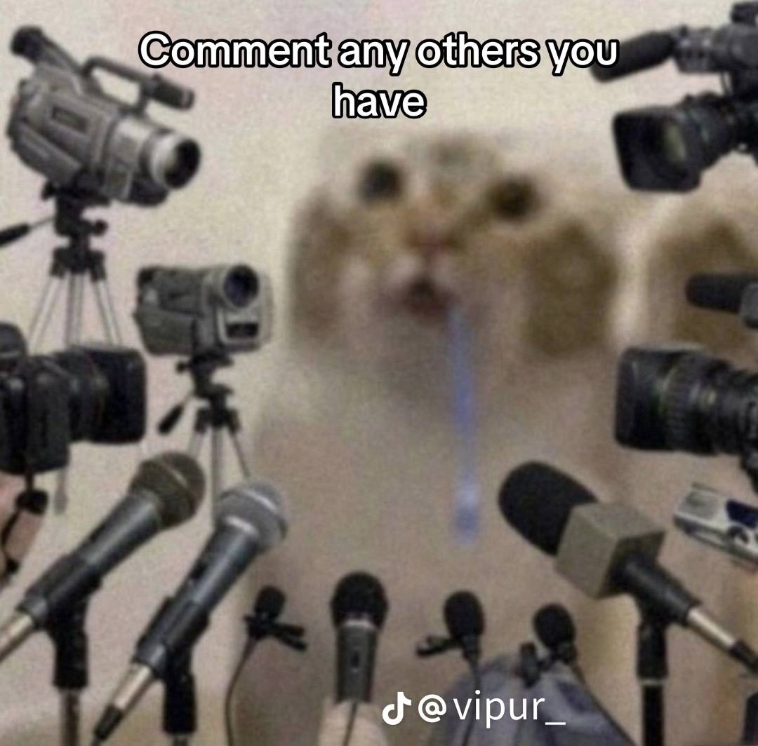 press conference: no comment